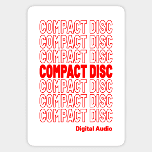 Compact Disc Digital Audio CD Thank You Magnet